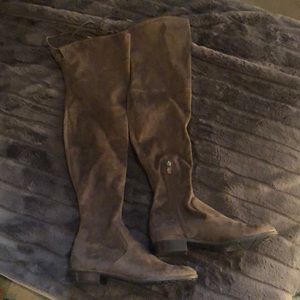 NWOT Marc Fisher Over the Knee Boots in Taupe